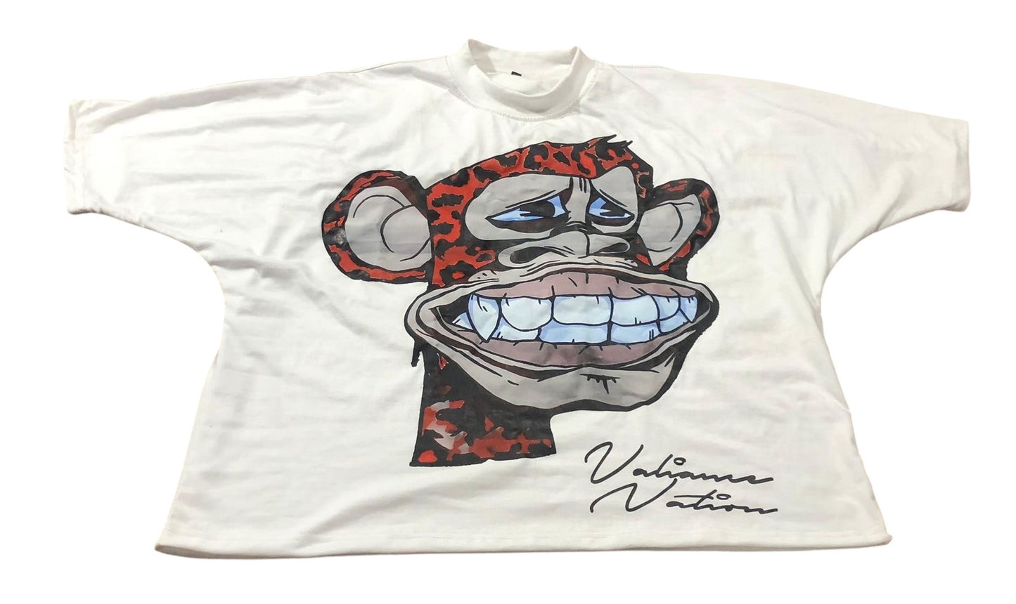 RED "DREAM MONKEY" TEE